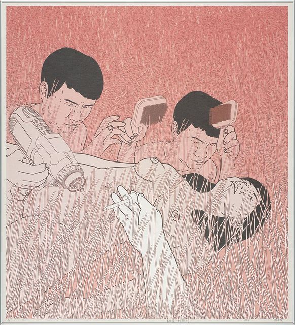 翻模一對胸部