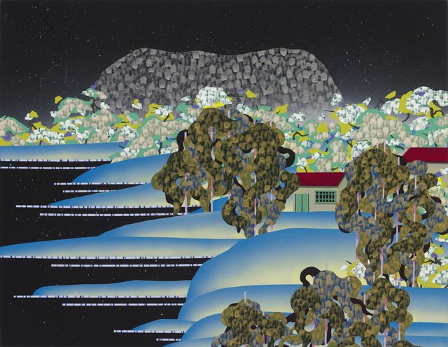 小山水 no.15 (節錄自 趙孟頫-鵲華秋色圖)