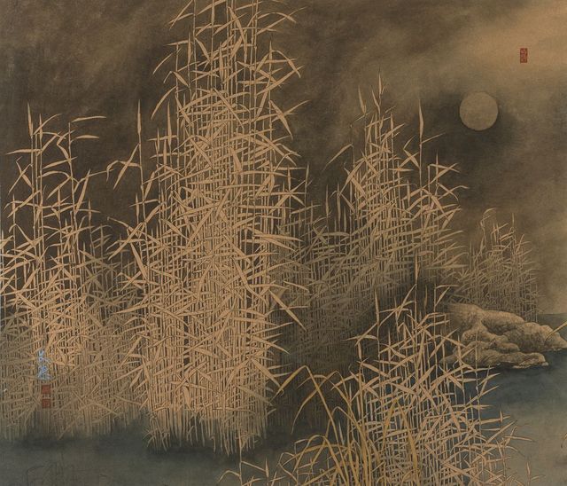 蘆荻夜瑟