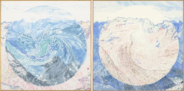 鐵力士山的流動 I, II