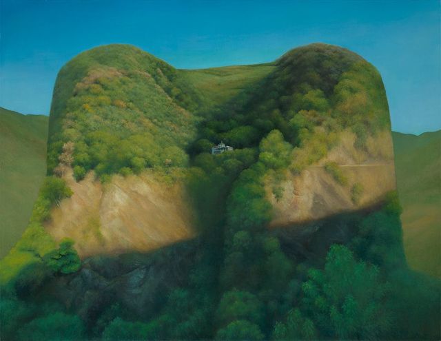 靜謐的山